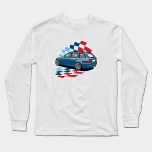 Laguna Seca Blue Wagon Long Sleeve T-Shirt